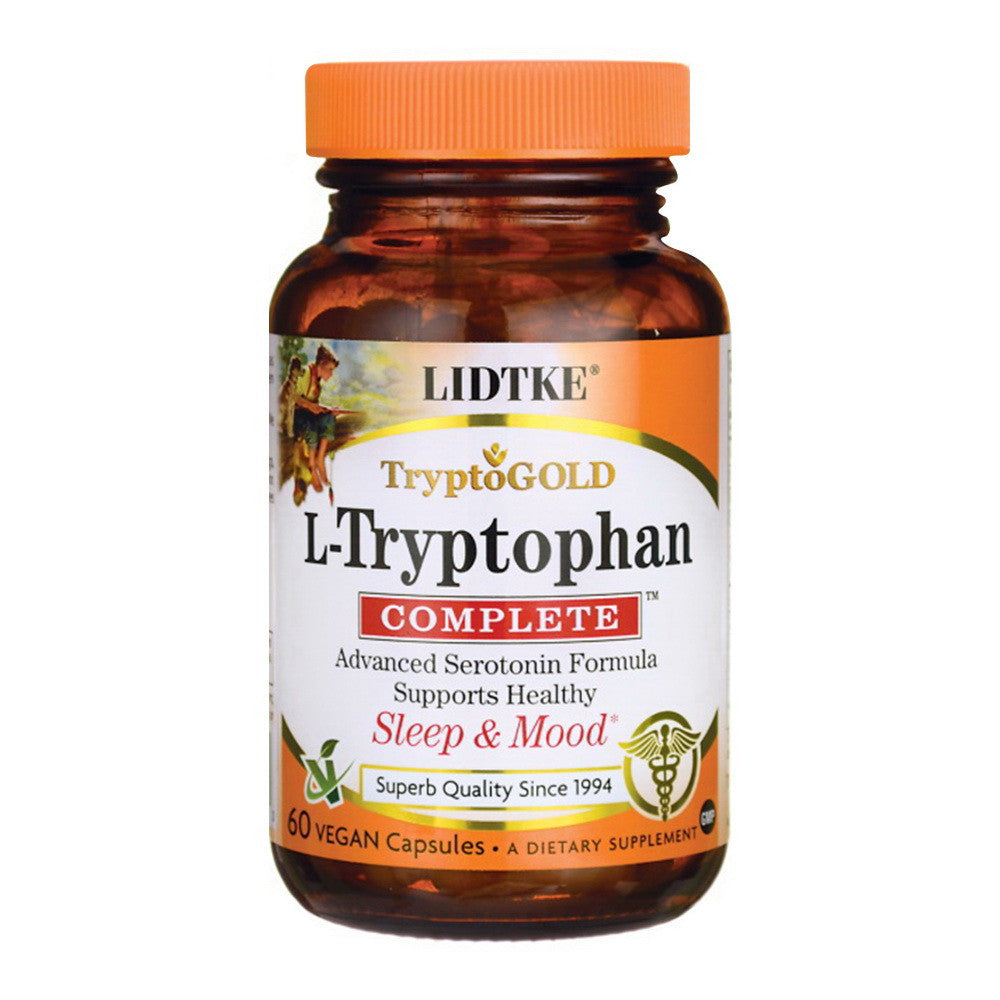 Lidtke Technologies L-Tryptophan, Usp 500mg Capsules, 60 Ea